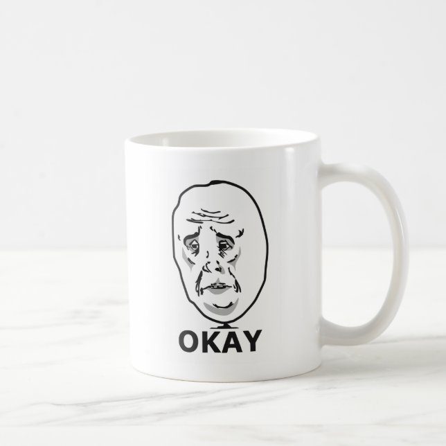 Mug OK Guy Meme (Droite)