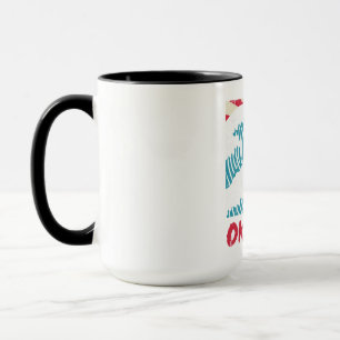 Mug Okinawa Great Wave Kanigawa Japon Martial japonais
