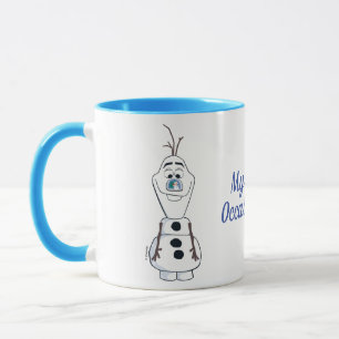 Mug Olaf au nez de Snowglobe