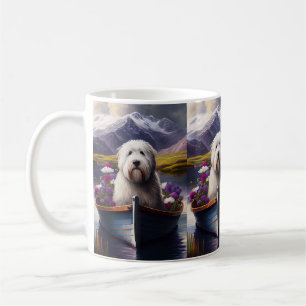 Mug Old English Sheepdog sur Paddle : Une aventure Pit