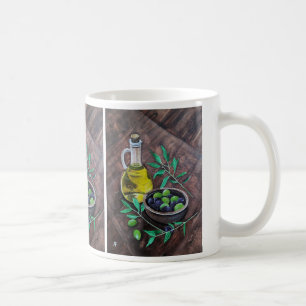 Mug Olivas de Andalucía Peinture par Alfred Fox