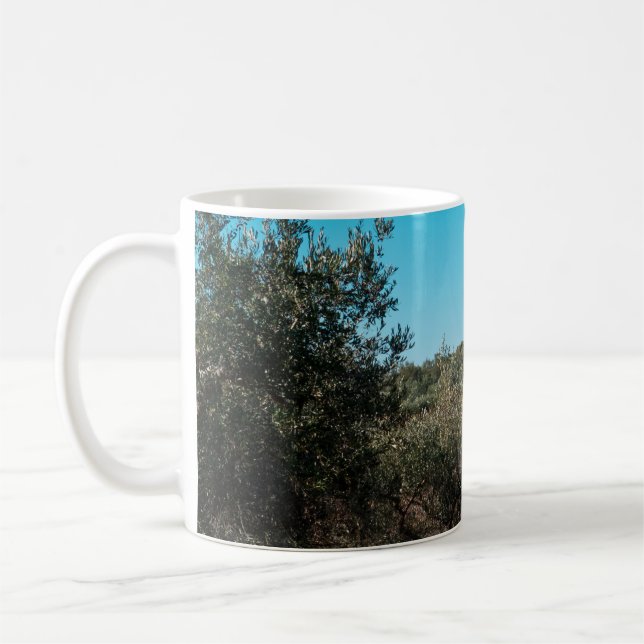 Mug Oliviers dans le paysage des Pouilles en automne.  (Gauche)
