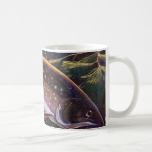 Mug Ombre commune pêcheur pêche, pêche sportive vintag