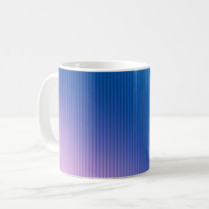 Mug ombre, dégradé rose
