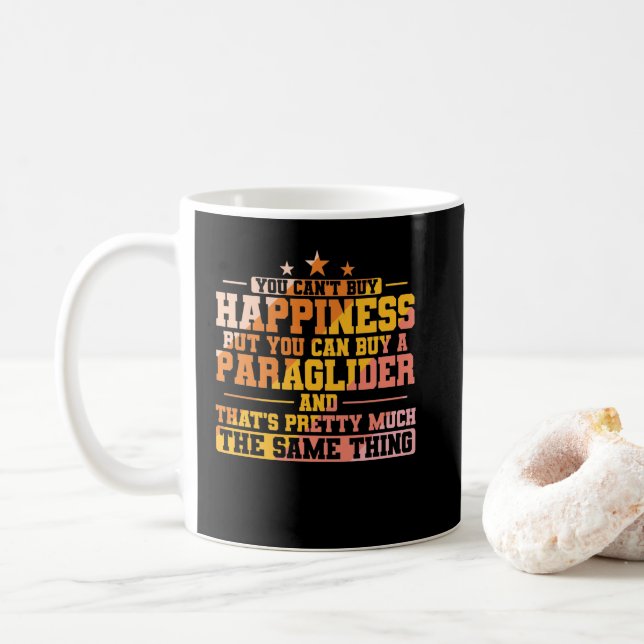 Mug On ne peut pas acheter le Bonheur, mais le parapen (Avec donut)
