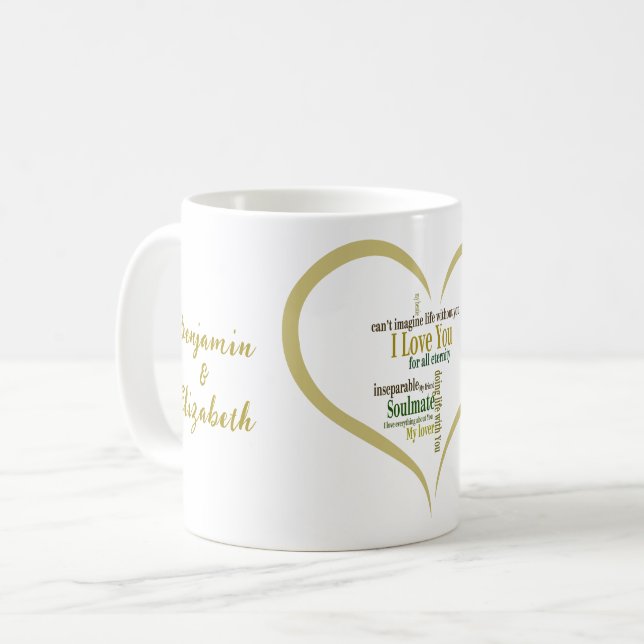 Mug On ne peut pas imaginer la vie sans la typographie (Devant gauche)