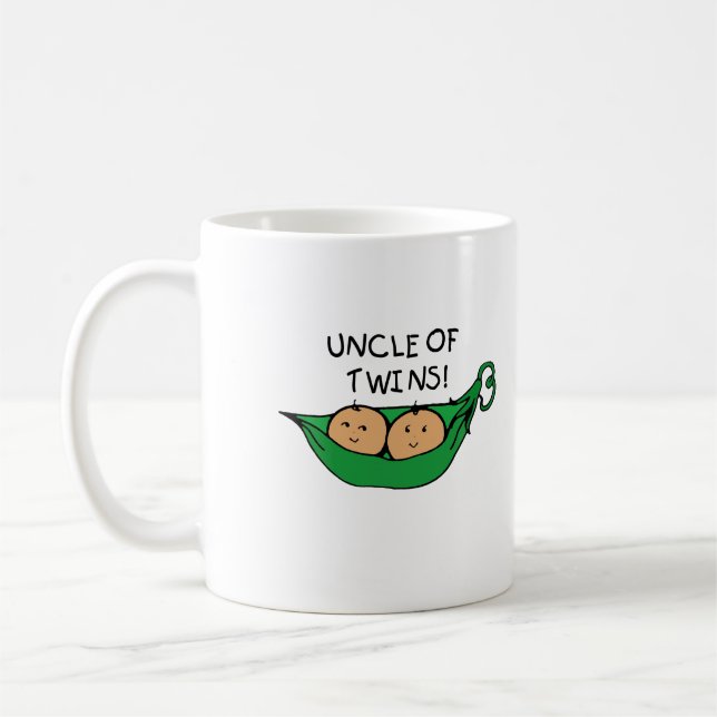 Mug Oncle de cosse de jumeaux (Gauche)