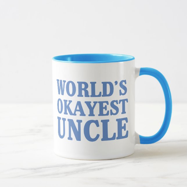 Mug Oncle d'Okayest du monde (Droite)