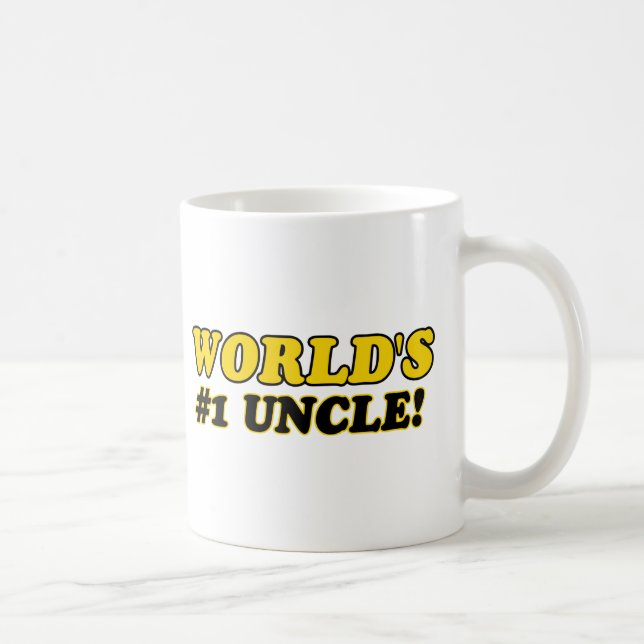 Mug Oncle du numéro 1 du monde (Droite)
