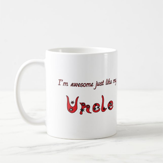 Mug Oncle génial (Gauche)