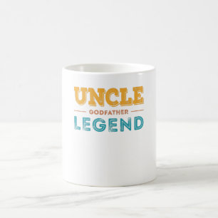 Mug Oncle Parrain Légende baptême chrétien