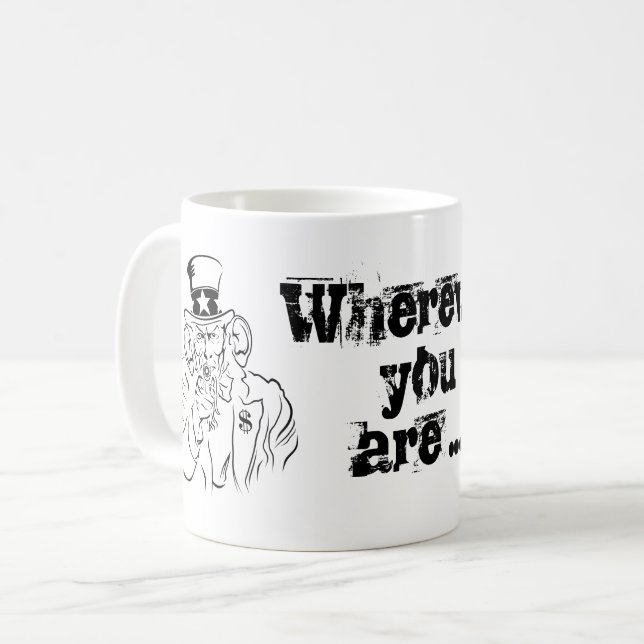 Mug Oncle Sam (Devant gauche)