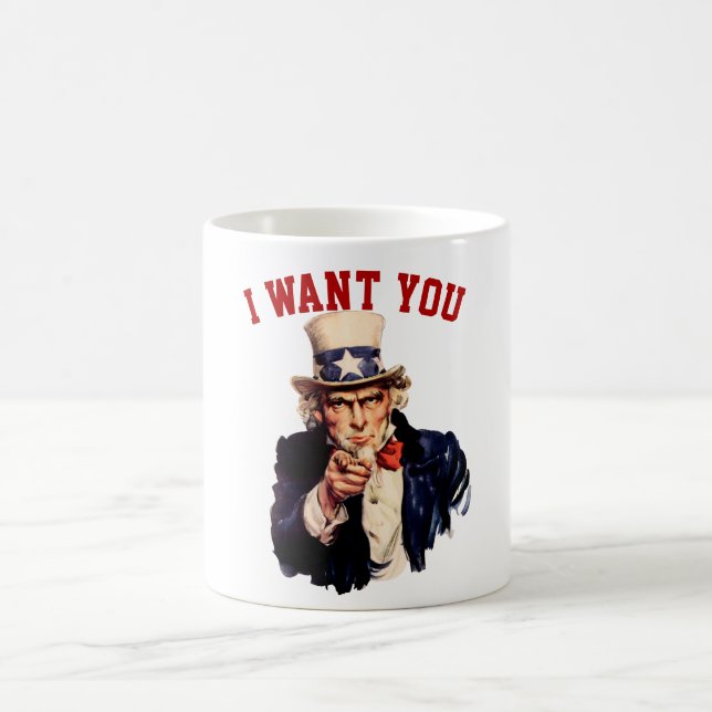 Mug Oncle Sam, je veux que tu (Centre)