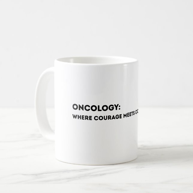 Mug Oncology Definition Card – Thank You Oncologist  (Devant gauche)