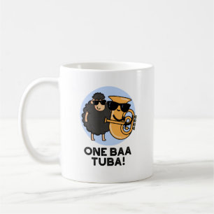 Mug One Baa Tuba Funny Music Sheep Pun
