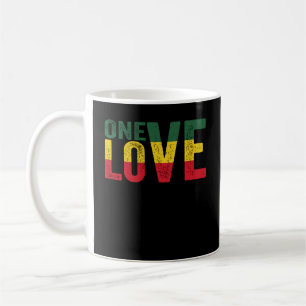 Mug One Love Jamaican Rasta Reggae