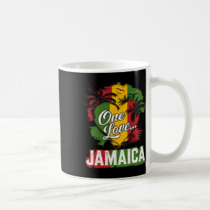 Mug One Love Jamaïque 2025 Fleur d'Hibiscus Vacances C