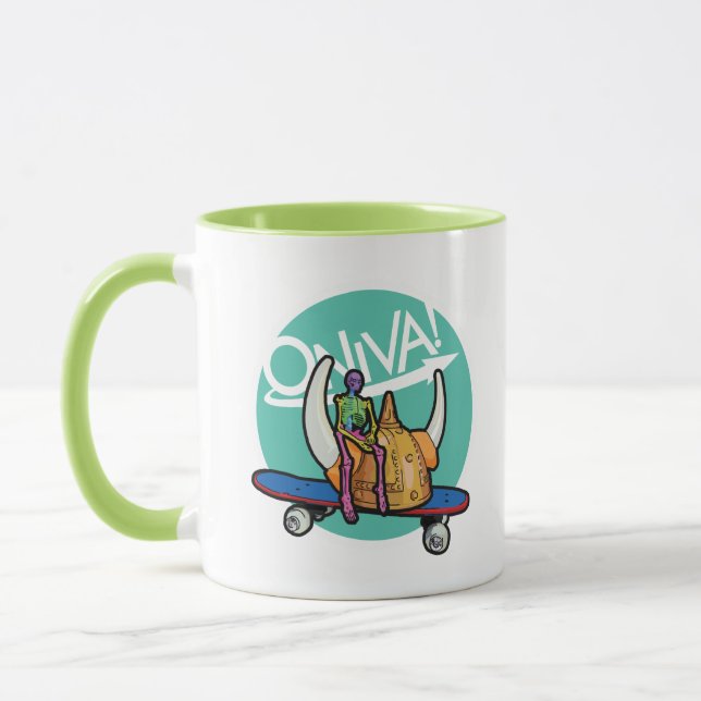 Mug ONIVA ! Squelette Viking (Gauche)