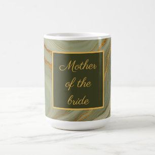 Mug Onyx Luxueux Avec Or Et Vert