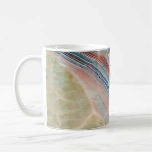 Mug onyx marbre texture arrière - plan de pierres natu