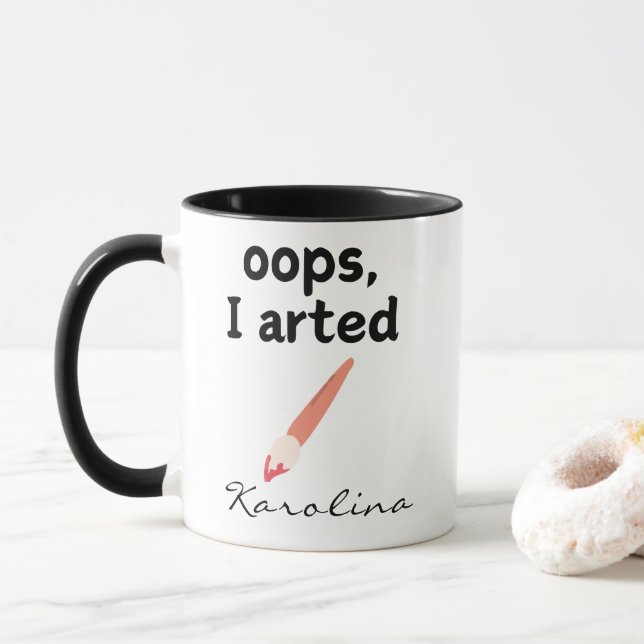 Mug Oops, J'Ai Armé (Avec donut)