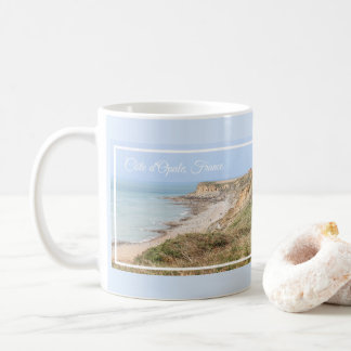 Mug Opal Coast Turquoise Sea and Cliffs