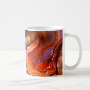 Mug Opale de feu iridescente rouge