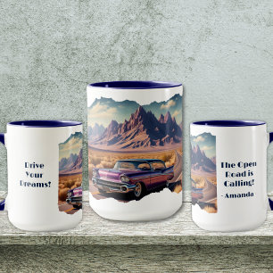 Mug Open Road appelle la pâte à café