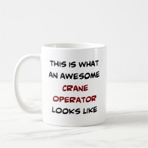 Mug opérateur de grue, génial