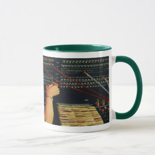 Mug Opérateur de tableau de bord vintage