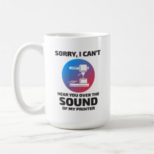 Mug Opérateur d'imprimante d'impression 3d drôle