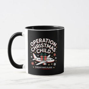 Mug Opération Enfant de Noël Sac à main samaritain