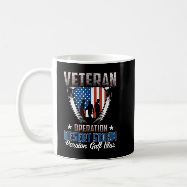 Mug Opération vétéran Tempête du désert Guerre du Golf (Gauche)