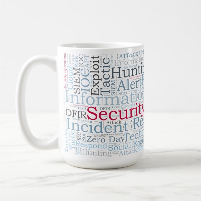 Mug Opérations de sécurité/Musique de sécurité de l'in (Gauche)