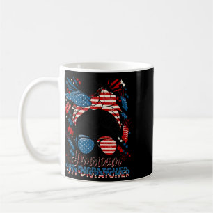 Mug Opératrice 911 du 4 juillet Drapeau américain 911