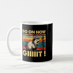 Mug Opossum cow-boy vintage drôle vas-y Git Western