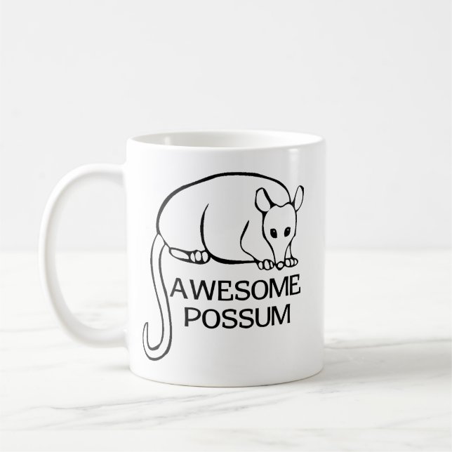 Mug Opossum impressionnant (Gauche)