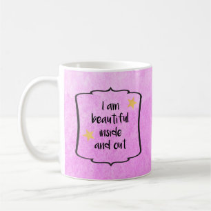 Mug Optimisme de confiance Affirmation quotidienne pos