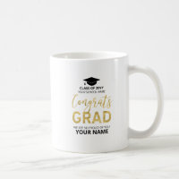 Or & Noir | Cadeau Personnalisé de Remise de Diplô