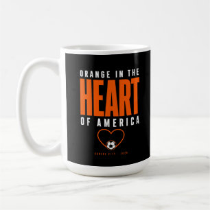 Mug Orange au cœur de l'Amérique Kansas City