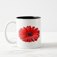 Mug orange Daisy
