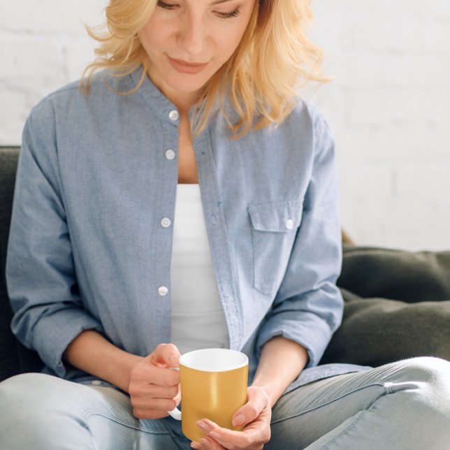 Mug Orange doré (Créateur téléchargé)