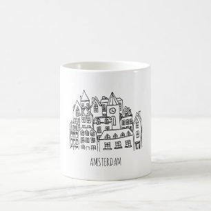 Mug Orange néerlandaise de souvenir de ville