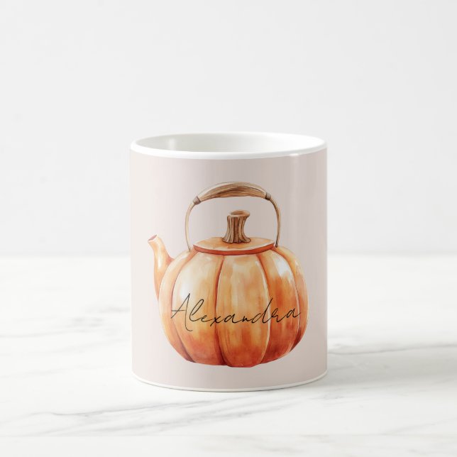 Mug Orange Pumpkin Kettle (Centre)