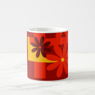 Mug Orange rétro des années 1970