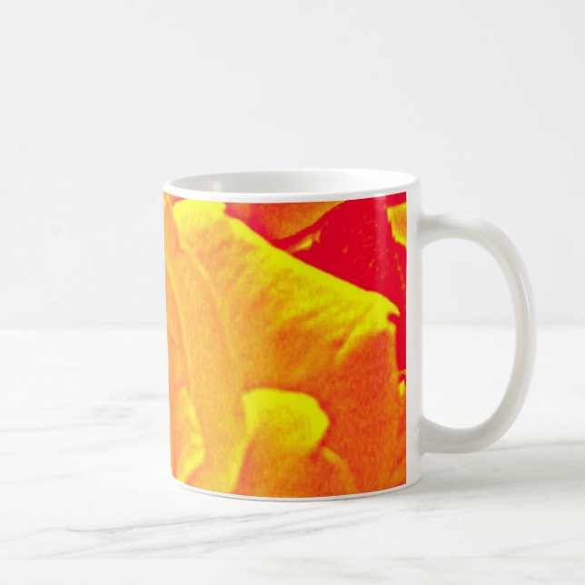 Mug orange rose fluorescent (Droite)