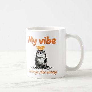 Mug Orange Slice Energy Capybara