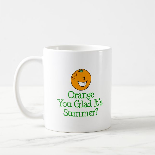 Mug Orange You Glad C'est le tournoi d'été (Gauche)