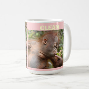 Mug Orangutan propre et sec