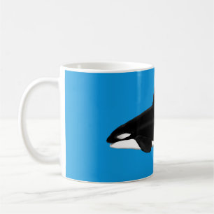 Mug Orca / Bleu de boue tueuse